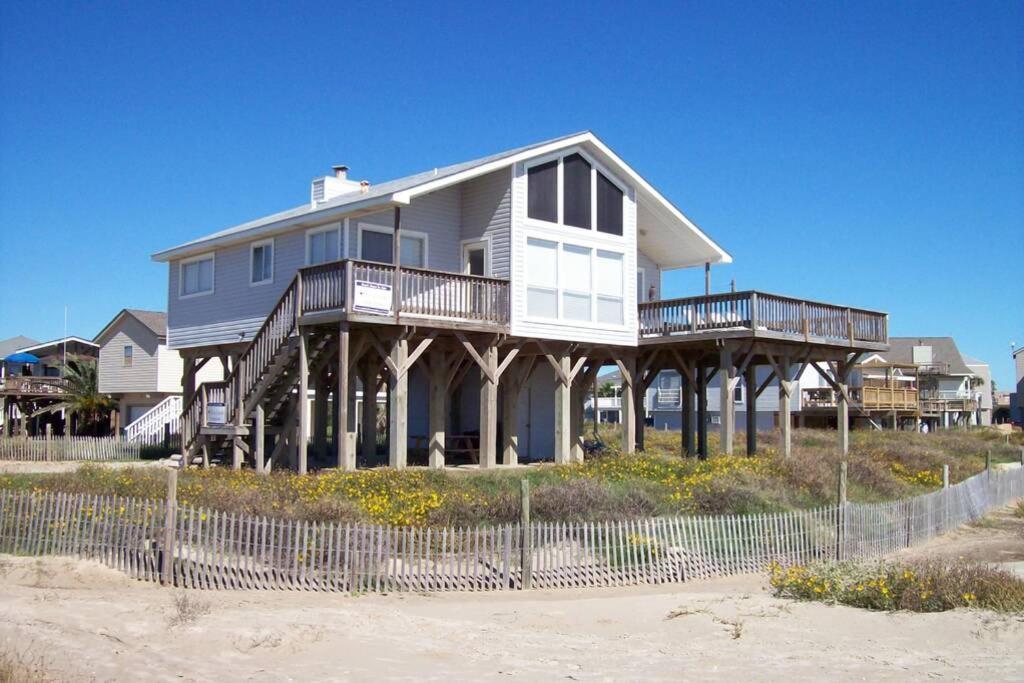 Beach Front On West Beach Галвестън Екстериор снимка
